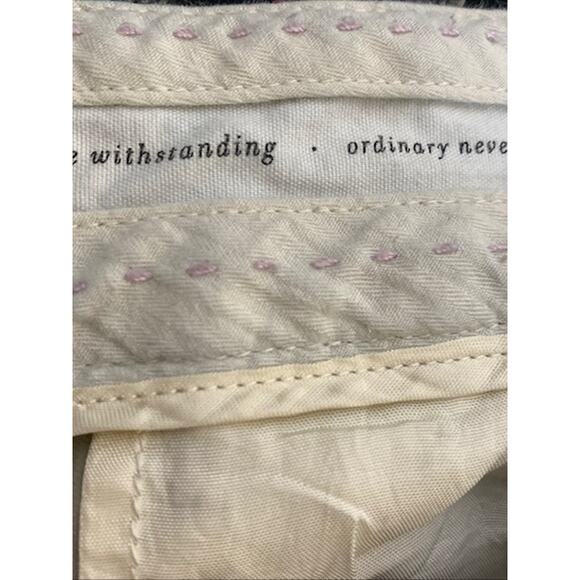 Anthropologie The Essential Collection Women's Plaid Slim Kick Flare Pants SZ 6 - Picture 11 of 11